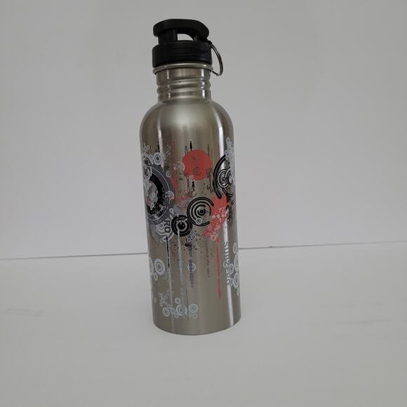 Stainless Steel Water Bottle with Unique Graphic - Picture 1 of 9